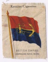 British Empire Australian Naval Board Kensitas Cigarettes Silk Trade Card - £3.15 GBP