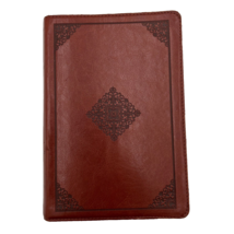 ESV Study Bible Personal Size, TruTone Brown, Soft Leather Cover, CLEAN - £22.13 GBP