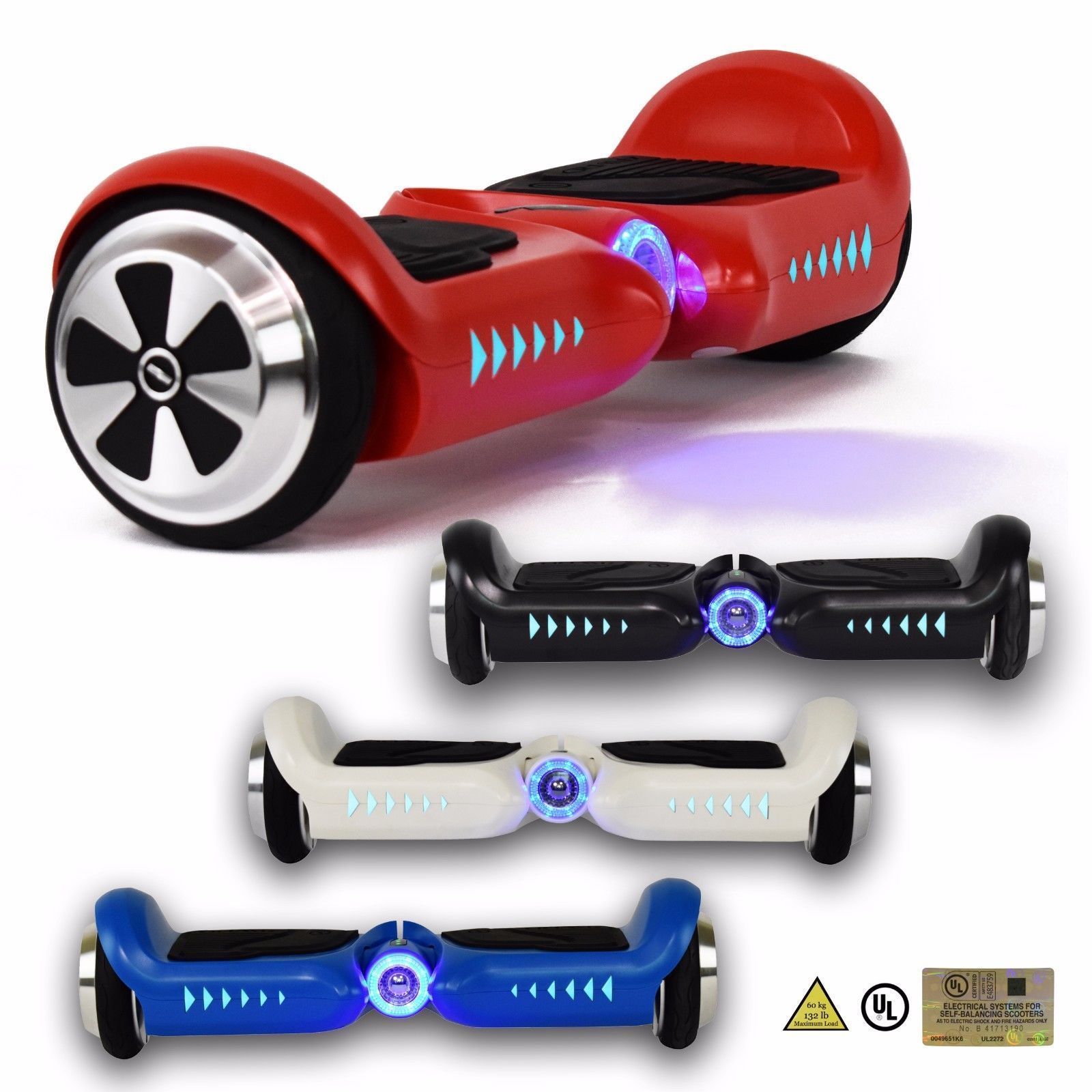 4.5" mini red hoverboard two wheel balance scooter UL2272 children safe  - $248.00