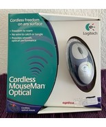 Logitech CORDLESS MouseMan Optical Works With Windows &amp; Mac New Sealed Pkg - $85.67 CAD