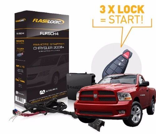 Primary image for FLASHLOGIC ADD-ON REMOTE START FOR DODGE RAM 1500 2012 EASY INSTALL