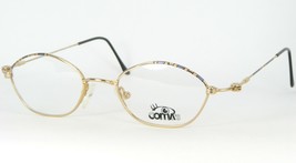 COMA&#39;S Mod.6005 Colores 03 Oro/ Indigo/ Arena Gafas Marco 46-19-135mm - £45.82 GBP