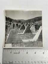 Original WW2 Era Photo of US Soldiers At The Siegfried Line - $18.95