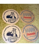 1960-1970 Hamm&#39;s Beer 3 inch coaster MN-HAM-4 Saint Paul, Minnesota - £12.33 GBP