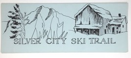 Silver City Ski Trail Brochure Vintage 1970s Leadville Colorado - £15.34 GBP