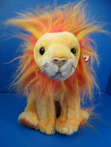 Ty Bushy Lion Buddy Beanie Buddies Vtg W/Tag Stuffed Plush #1 - $22.00
