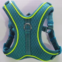 EveryYay Embrace the Pace Teal Reflective Small Dog Harness, XX-Small/X-Small - £17.51 GBP