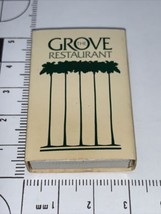 Vintage Matchbox The Grove Restaurant Orlando Marriott Inn  gmg Unstruck - £9.72 GBP