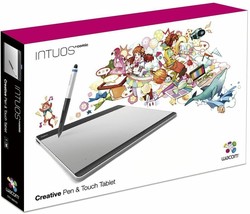 Pre-Owned WACOM Intuos Comic Art Pen &amp; Touch Tablet CTH-680/S3 2015 mode... - £81.11 GBP