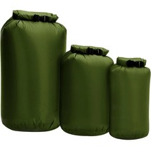 3PCS Set 8L 40L 70L Waterproof Dry Bag Pack Sack Swimming Rafting Kaya River Tre - £90.37 GBP