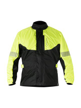 Alpinestars Hurricane Rain Jacket 100% Waterproof Flo-Yellow / Black Lar... - $74.24