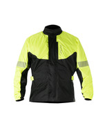 Alpinestars Hurricane Rain Jacket 100% Waterproof Flo-Yellow / Black Lar... - $74.24