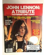 JOHN LENNON: A TRIBUTE Yesterday/Today (1980) color magazine with poster... - €12,79 EUR