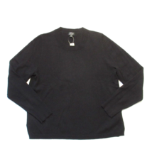 NWT J.Crew K1313 Everyday Cashmere in Black Slim Fit Crewneck Sweater XL - £64.70 GBP