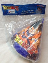 Retro Dragonball Z Goku 8 Birthday Party Hats Sealed New - £11.74 GBP