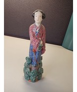 Antique Chinese Hand Painted Porcelain Figurine Marked CHINA - £89.54 GBP