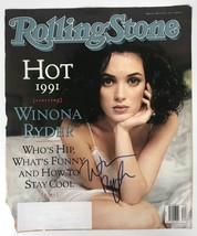 Winona Ryder Signed Autographed &quot;Rolling Stone&quot; Magazine Cover - $49.99