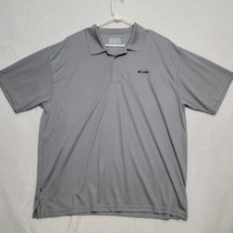 Big Dogs Men&#39;s Polo Shirt Size 2XL XXL Gray Short Sleeve Casual Golf - $21.87