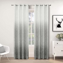 Central Park Ombre Full Blackout Room Darkening Window Curtains For, 1 Piece - £41.11 GBP