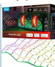 Govee Outdoor Net Lights, 2.8*9.4ft with RGBIC and DIY Functions, 480 LEDs - $38.02