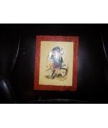 M.I. Hummel plaque picture Boy working on Shoe mini wooden wall hanging ... - £22.97 GBP