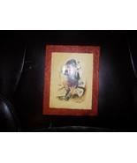 M.I. Hummel plaque picture Boy working on Shoe mini wooden wall hanging ... - $38.00