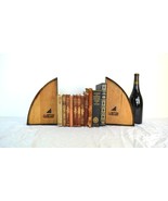 Wine Barrel Bookends - Libuka - made from retired CA wine barrels - £133.52 GBP