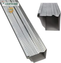 A-M Gutter Guard Premium Heavy-Duty Aluminum 5 Inch - 200 Feet, Mill Finish - $275.49