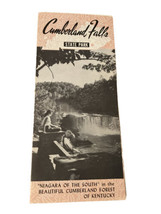 Cumberland Falls State Park Kentucky Travel Brochure 1950s Vintage - £4.72 GBP