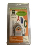 Cricut Street Sign Solutions Cartridge - Sealed - $27.86