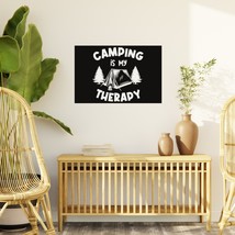 3/16&quot; Foam Board, Camping Is My Therapy, Print on Matte Surface, 19 Size... - £21.32 GBP+