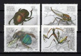 South West Africa 582-585 MNH Insects Beetles ZAYIX 0424S0166M - £3.46 GBP