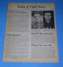Vic Zwolak Tom O&#39;Hara Pete McArdle Track &amp; Field News Magazine Vintage N... - £23.58 GBP