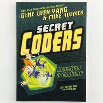 Secret Coders Monsters and Modules Graphic Novel Book Kids Yang and Holmes
