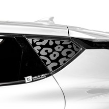 Fits Kia EV6 Window Leopard Cheetah Print Cow Decal Sticker - £31.33 GBP