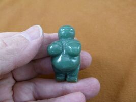 (Y-VEN-558) Green aventurine Woman goddess GEMSTONE figurine love statue - €13,46 EUR