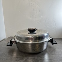  THERMO-CORE Temp tone 6 Qt Stock Pot Multi-Plex Stainless Steel USA - $21.58