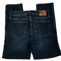 J. Crew Jeans Vintage Straight Cropped Rip and Repair Dark 5 Pocket Size 29 NEW - £25.08 GBP