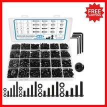 Versatile 1625-Piece Metric Screw Set -Ideal for 3D Printers, Computers ... - $37.82