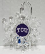 TCU Horned Frogs Snowflake Ornament - NCAA - $17.58 CAD