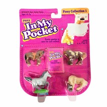 1994 In My Pocket Pretty Pony Collection 1 - Ponies #9, 10, 11, 12 New n Package - £35.25 GBP