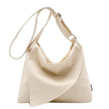 Herald Fashion Candy Color Women Canvas Tote Ladies Casual Solid Color Shoulder  - £28.62 GBP