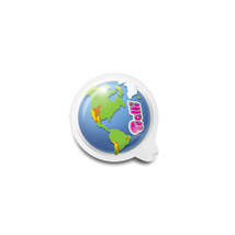 Trolli PLANET GUMMI earth shaped gummies 4 pc. FREE SHIPPING - £8.14 GBP