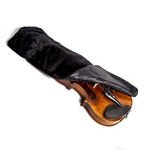 High Quality Oblong Shape Black Satin Fabric Violin Blanket for 4/4 Size... - £7.96 GBP