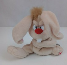 New Vintage 1998 Meanies Series 2 Lucky the Rabbit 6&quot; Bean Bag Plush - £7.86 GBP