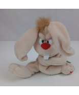 New Vintage 1998 Meanies Series 2 Lucky the Rabbit 6&quot; Bean Bag Plush - £7.72 GBP
