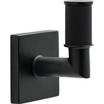 Delta Averland Single Towel Hook Bath Hardware Accessory in Matte Black - £13.45 GBP