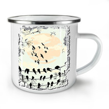 Bird Crow Raven Nature NEW Enamel Tea Mug 10 oz | Wellcoda - £17.91 GBP