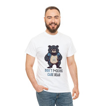 Anti care bear  animal humor t shirt for men and women Unisex Heavy Cott... - $15.86+