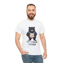 Anti care bear  animal humor t shirt for men and women Unisex Heavy Cotton Tee - £12.11 GBP+